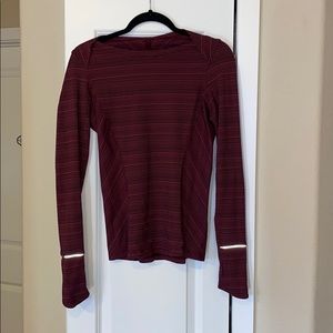Lululemon Striped Long Sleeve Rulu*